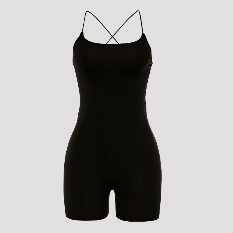 backless slim bodysuit