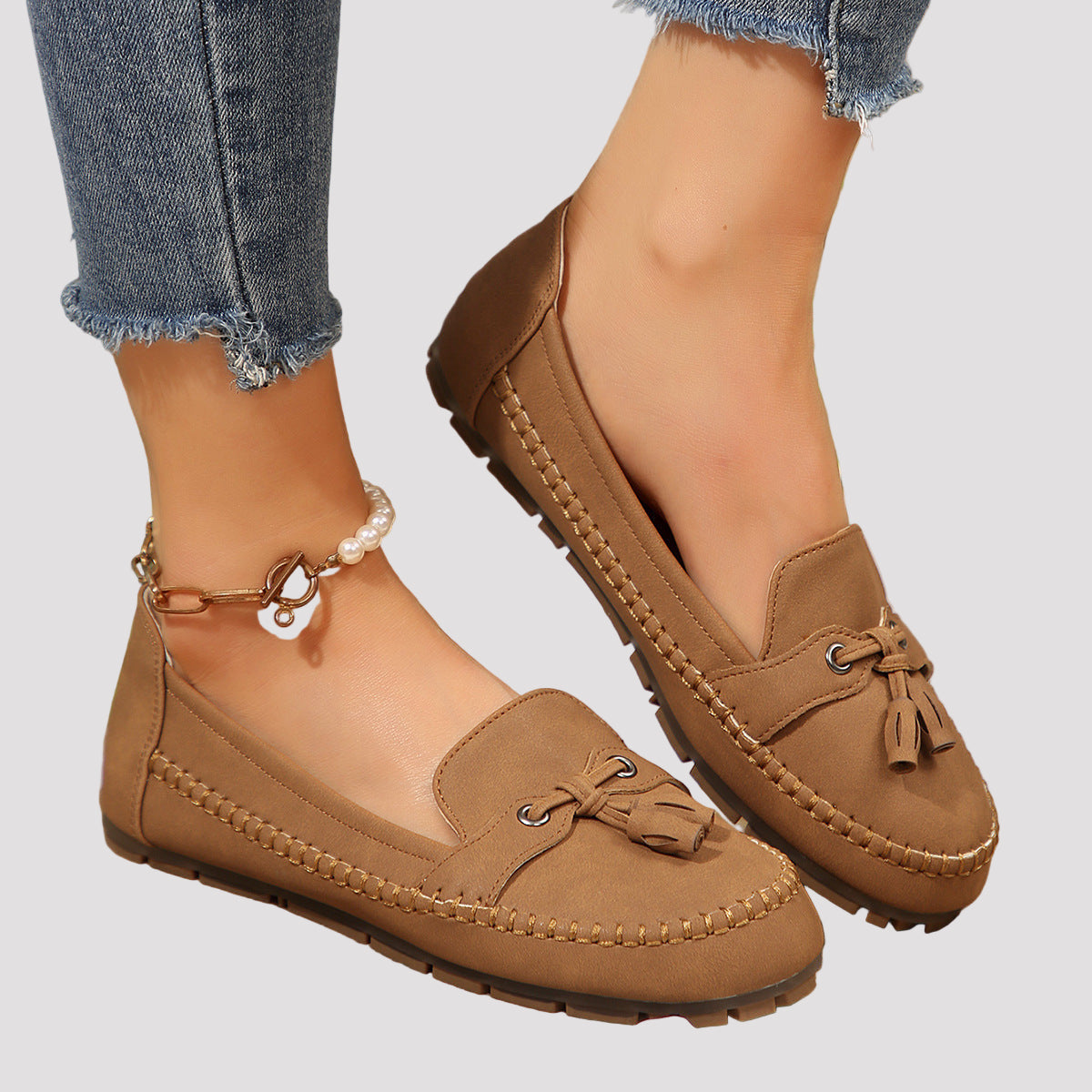 Mokasine s okruglim vrhom