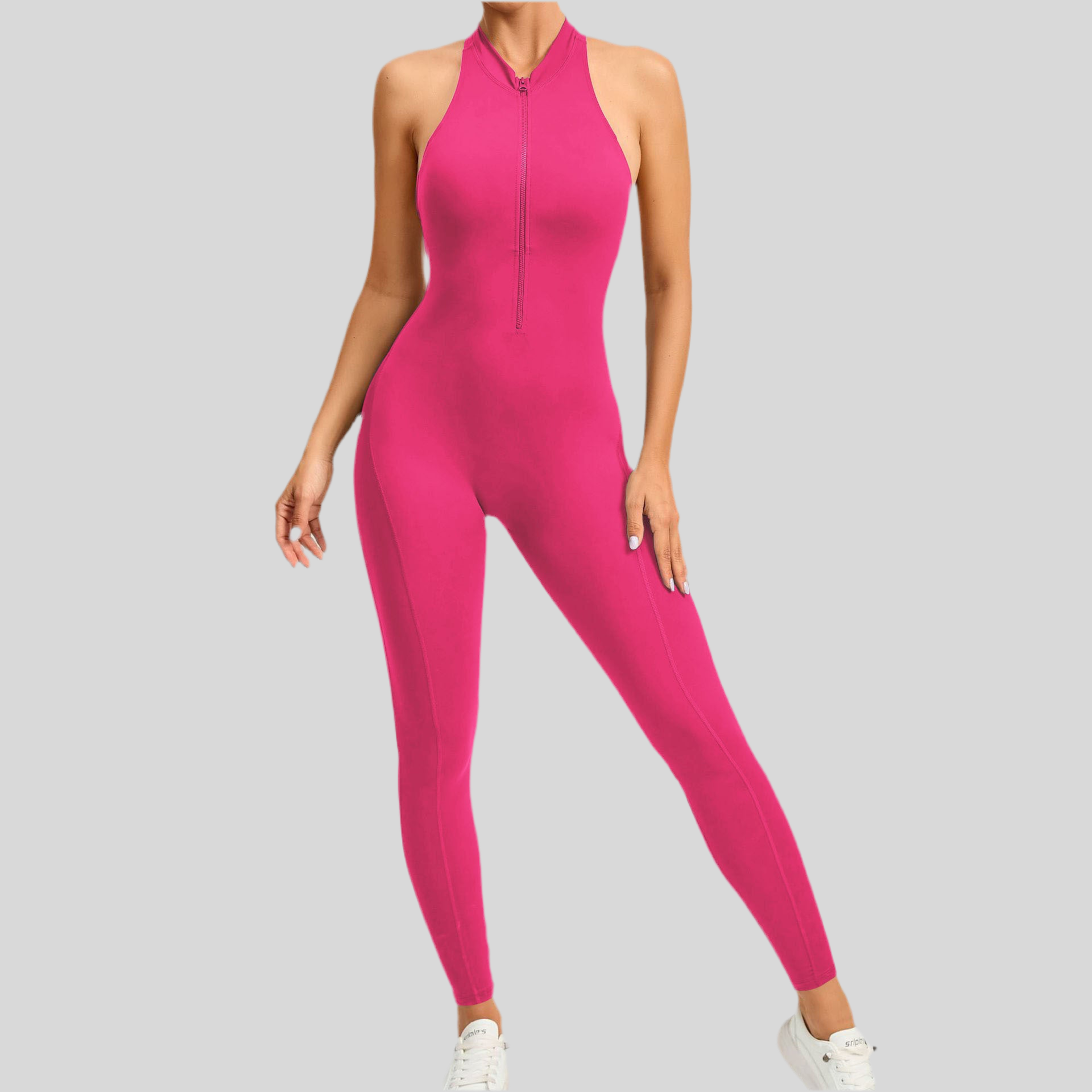 Zippered Bodysuit Full Body
