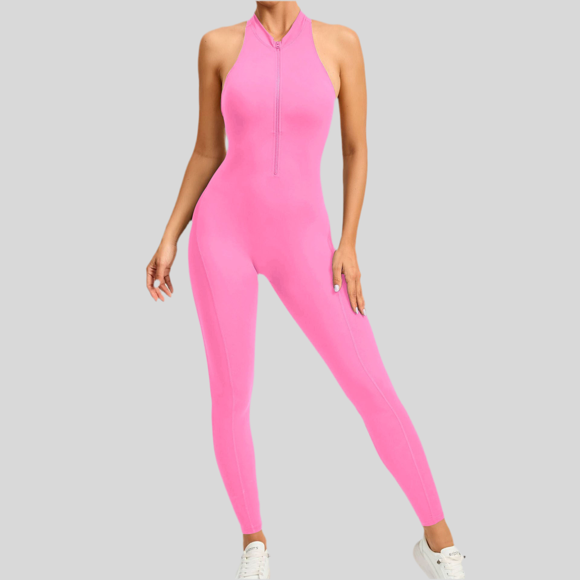 Zippered Bodysuit Full Body