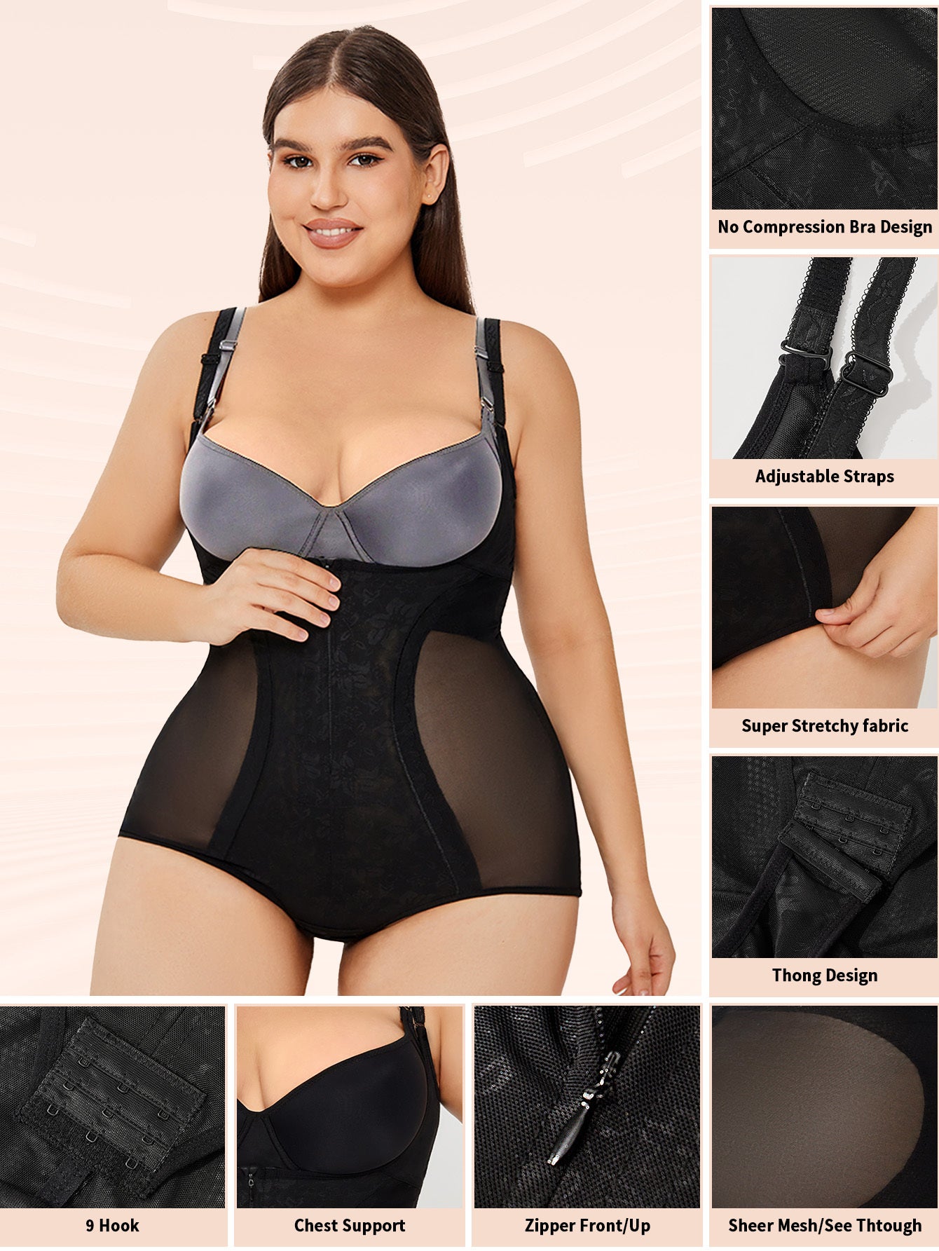 Sculpting Shapewear Bodysuit